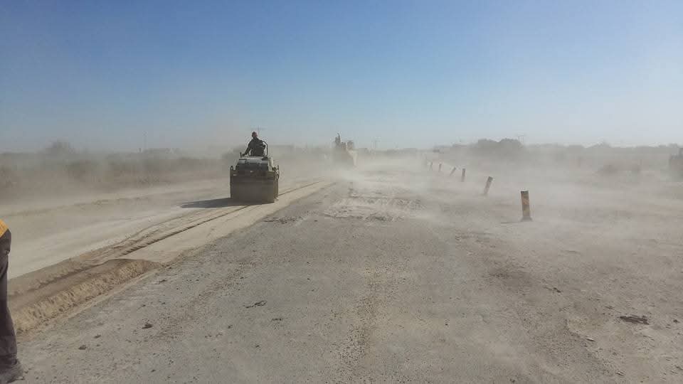 Active site operations. CAT and BOMAG equipment in demanding outdoor conditions.